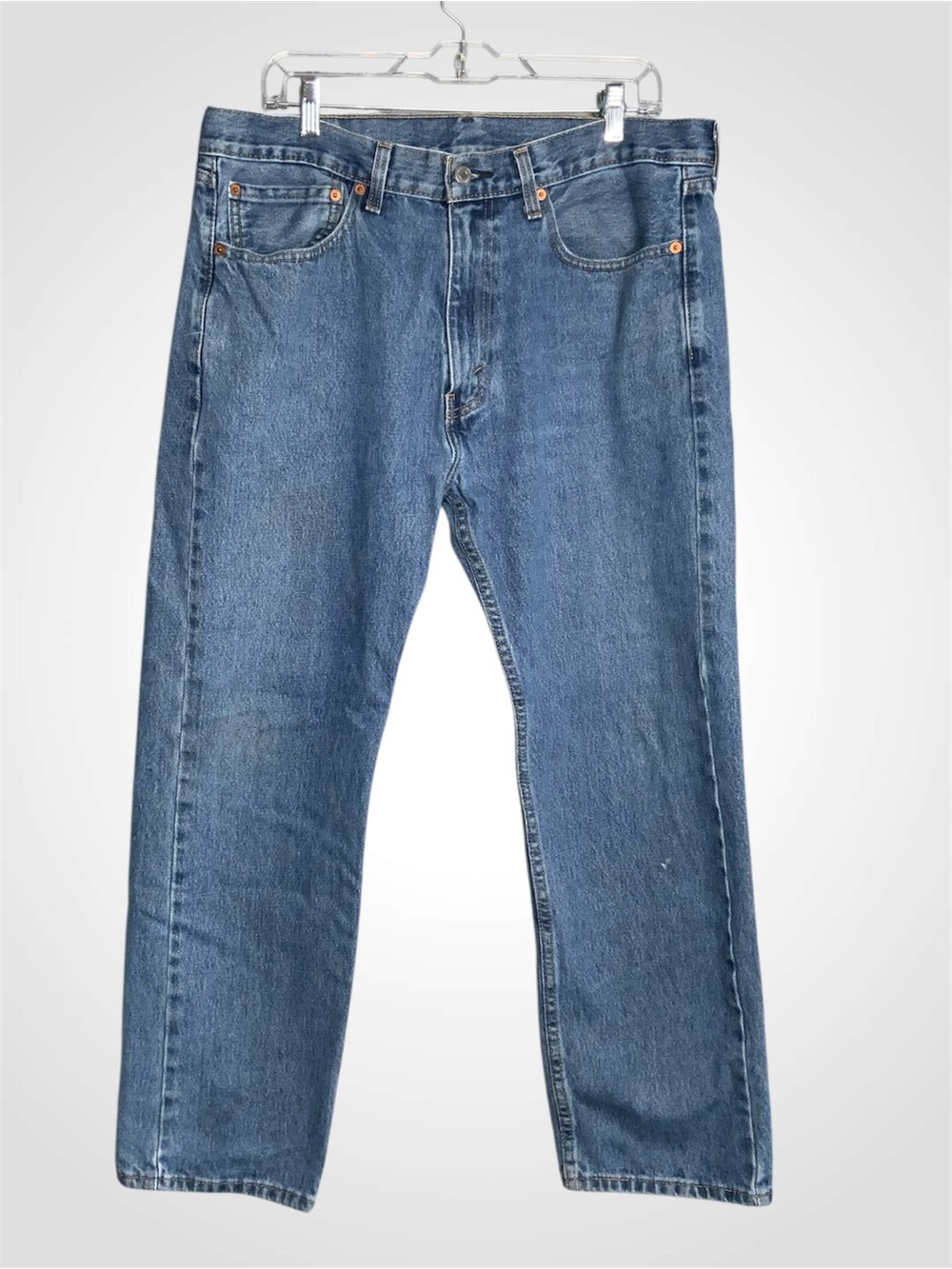 Levi's 505 Men's Straight Leg Jeans in Blue Denim 36 X 29